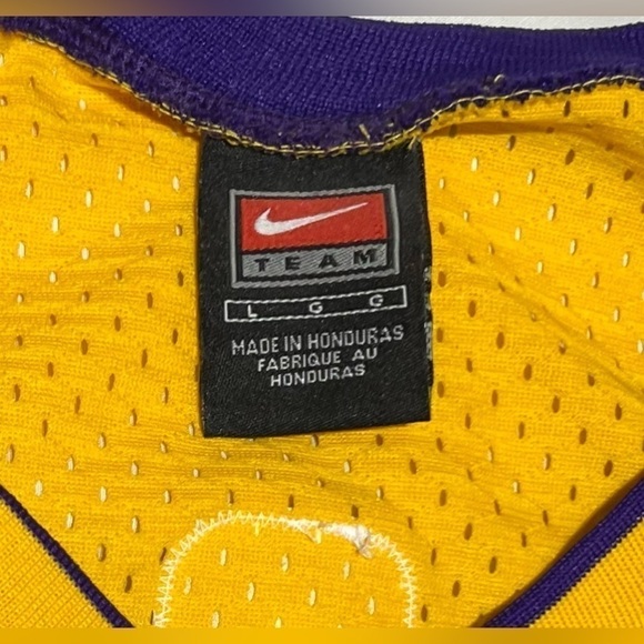 Rick Fox Los Angeles Lakers Nike Basketball Jersey - Picture 9 of 11